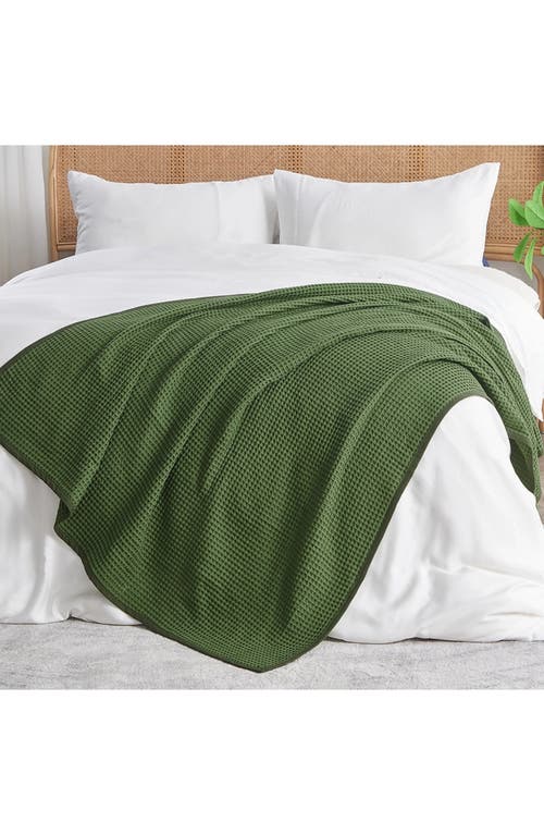 SIJO SIJO TENCEL® LYOCELL & COTTON THROW BLANKET