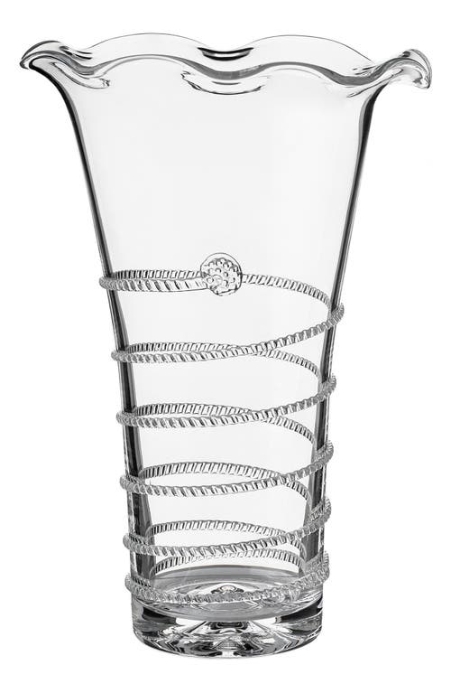 Juliska Amalia Flared Glass Vase in Clear at Nordstrom