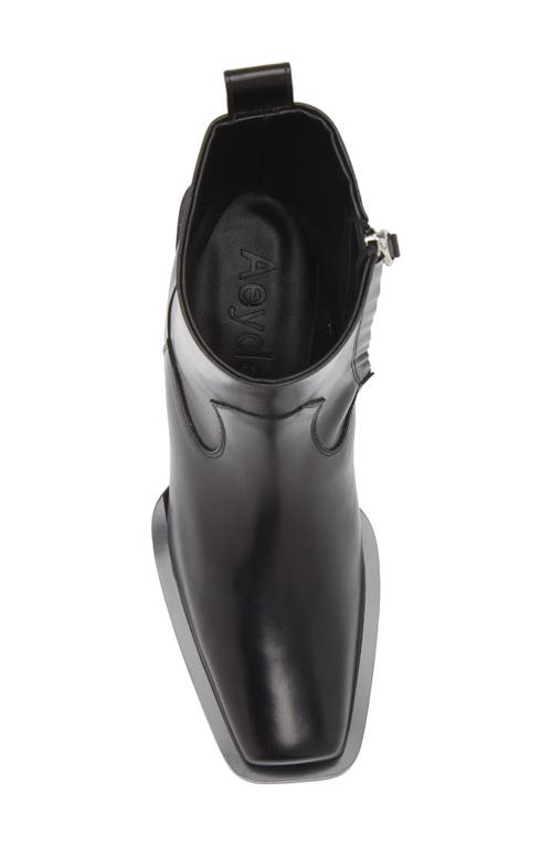 Aeyde Bill Bootie In Black
