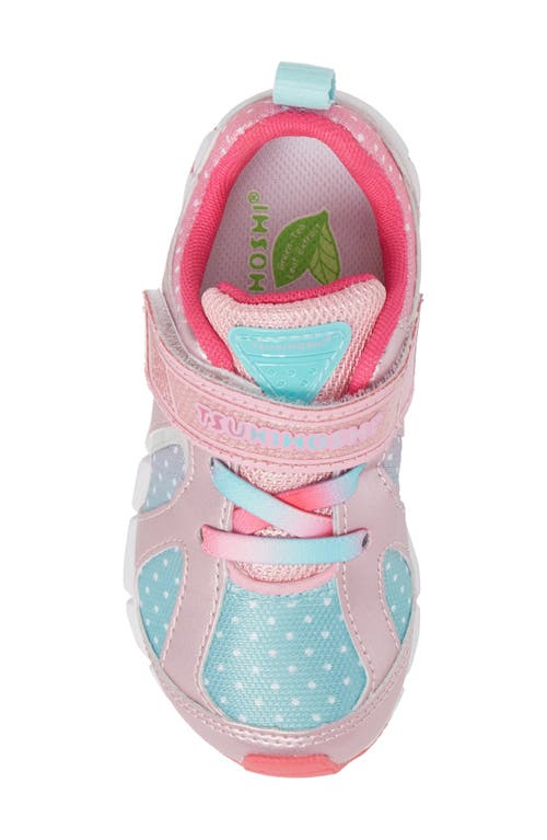 Shop Tsukihoshi Rainbow Washable Sneaker In Rose/mint