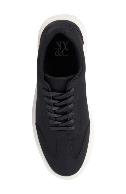 New York And Company Wilson Low Top Sneaker In Black
