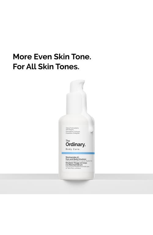 Shop The Ordinary Niacinamide 5% Face & Body Emulsion In No Color