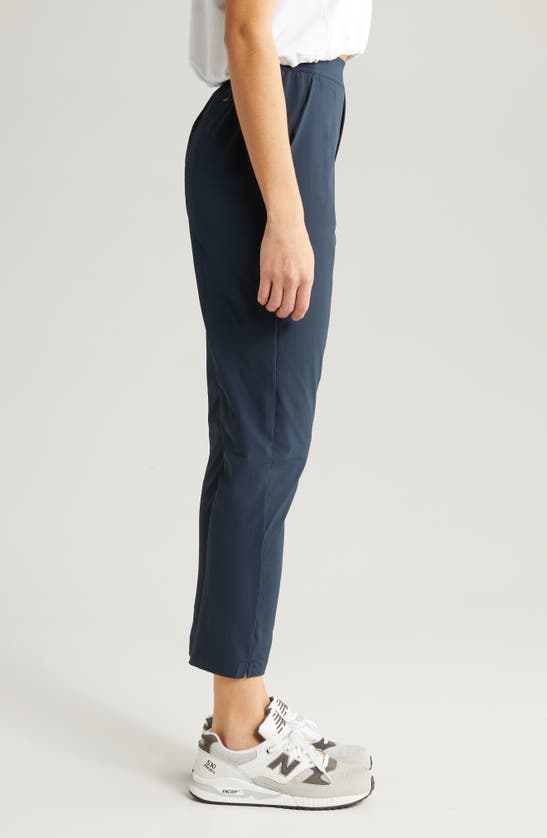 Zella Vantage High Waist Ankle Pants In Navy Sapphire