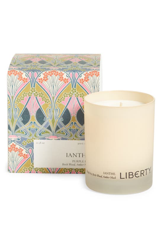 Shop Liberty London Ianthe Scented Candle In Cream