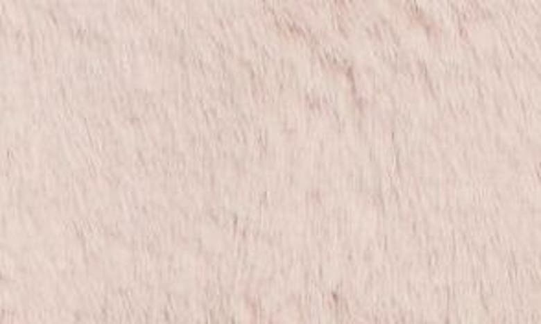 Ugg Faux Fur Mittens In Pink Crystal/pink Crystal
