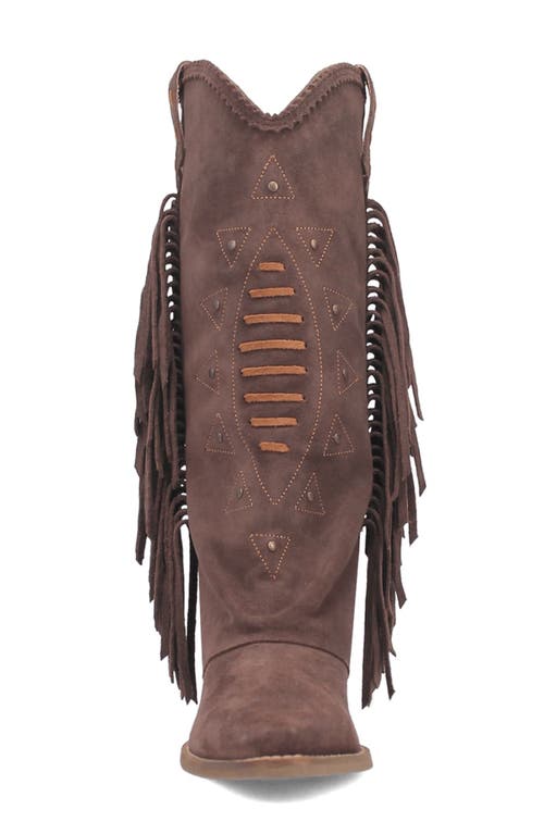 Dingo Spirit Trail Knee High Western Boot In Brown