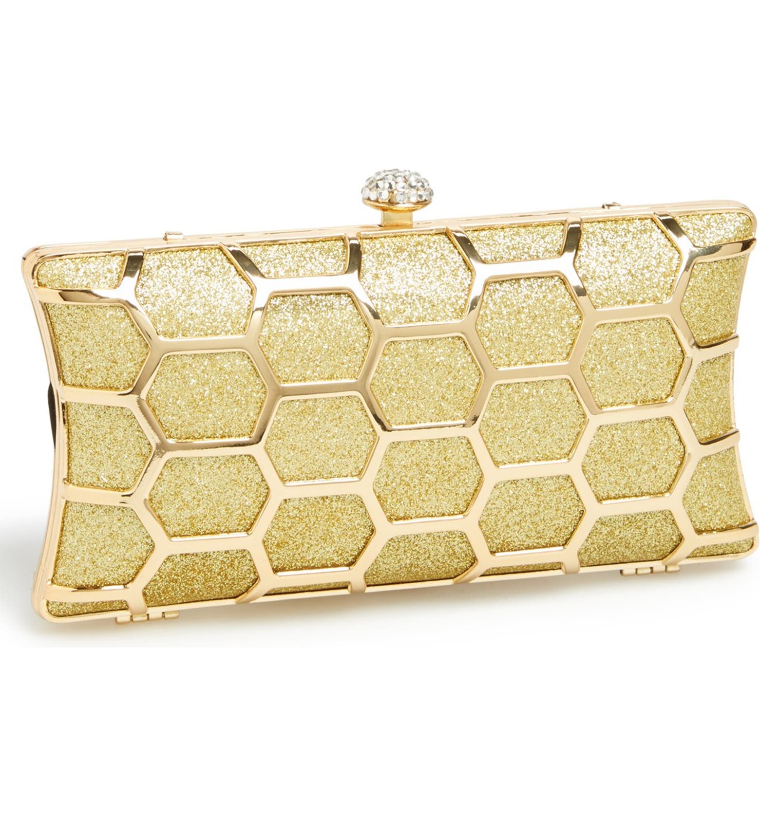 Amici Accessories 'Honeycomb' Clutch | Nordstrom