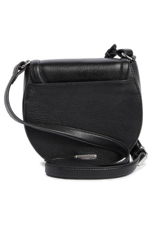 Rebecca Minkoff Megan Saddle Bag In Black