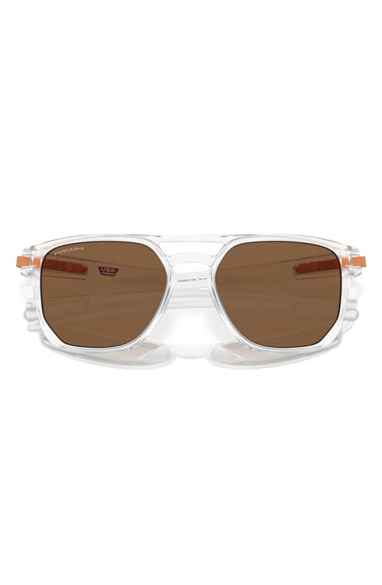 Shop Oakley Latch™ Beta Prizm™ 54mm Square Sunglasses In Clear