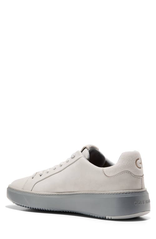 Shop Cole Haan Grandpro Topspin Sneaker In Dove/silver Lining/sleet