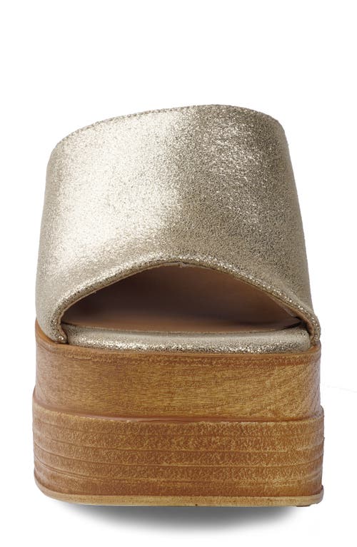 Candies Candie's Brizol Platform Sandal In Gold