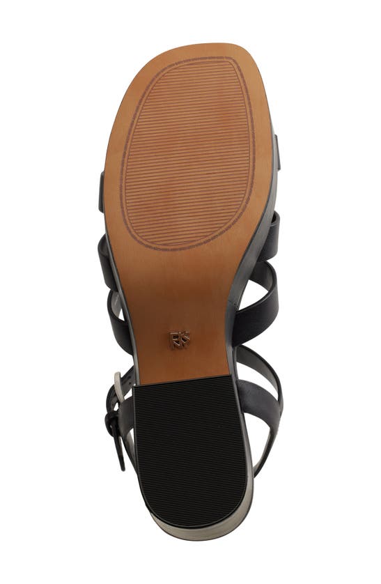 Dkny Fisherman Platform Sandal In Black
