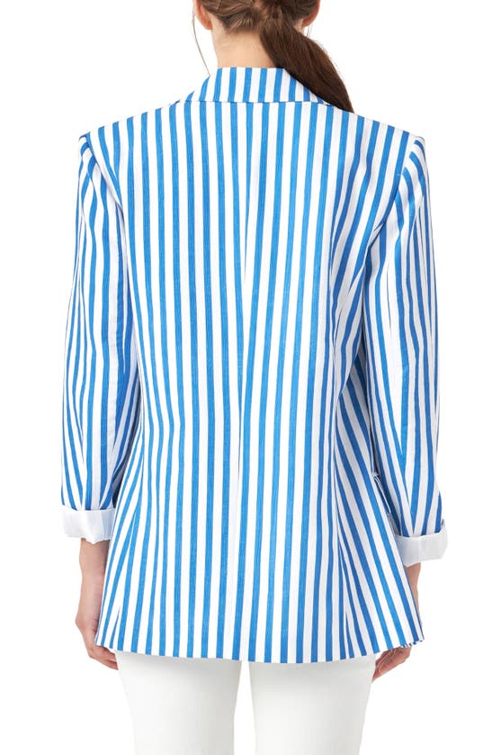 ENGLISH FACTORY ENGLISH FACTORY STRIPE BLAZER