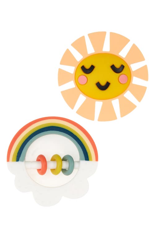 Lucy Darling Little Rainbow Teether Toy Set in Multi at Nordstrom