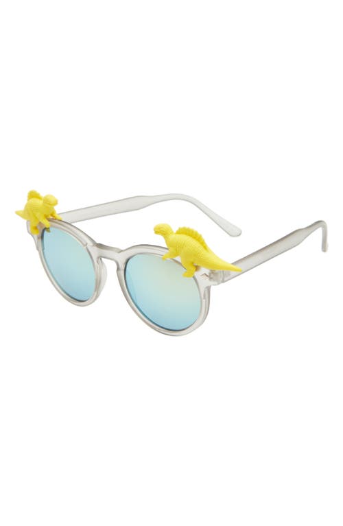 Rad + Refined Kids' 48mm Dinomite Sunglasses in Yellow/Grey