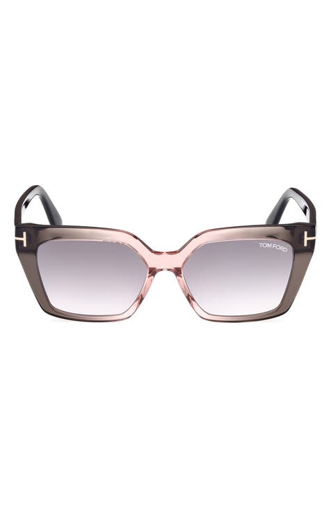 Tom Ford Eyewear Square-shaped Gradient Lenses Sunglasses - Neutrals