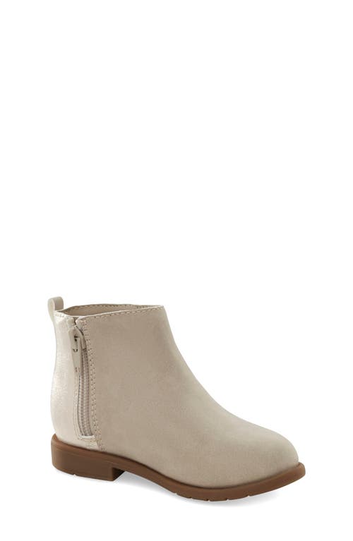 Stride Rite Carolyn Braid Detail Bootie Taupe Suede at Nordstrom,