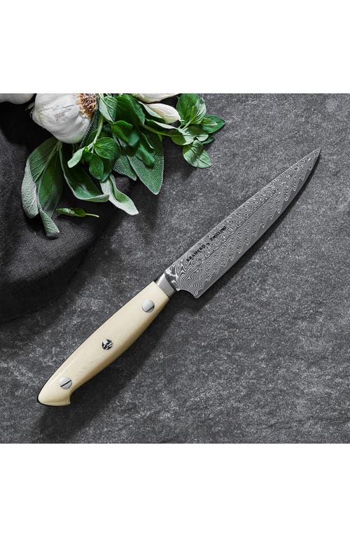 Zwilling Kramer By Cumulus Collection 5-inch Utility Knife In White