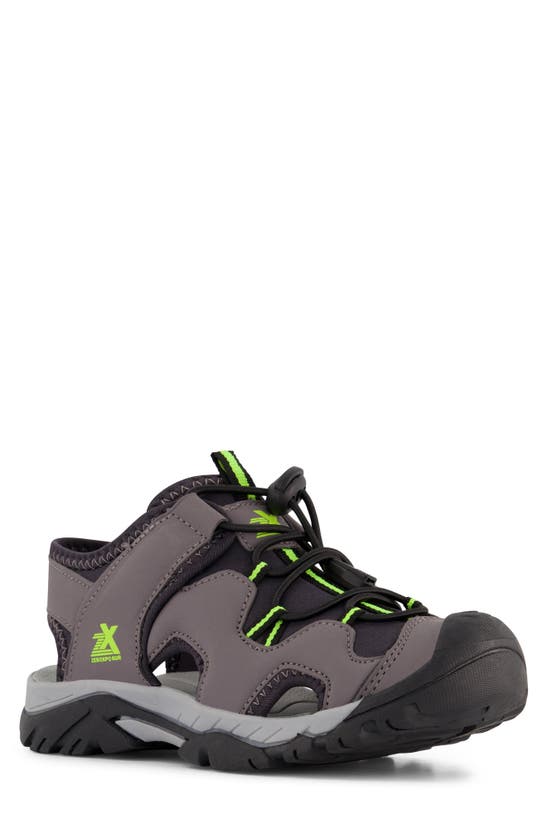 Zeroxposur Kids' Denver Mesh Trail Hiking Sneaker In Stormfront