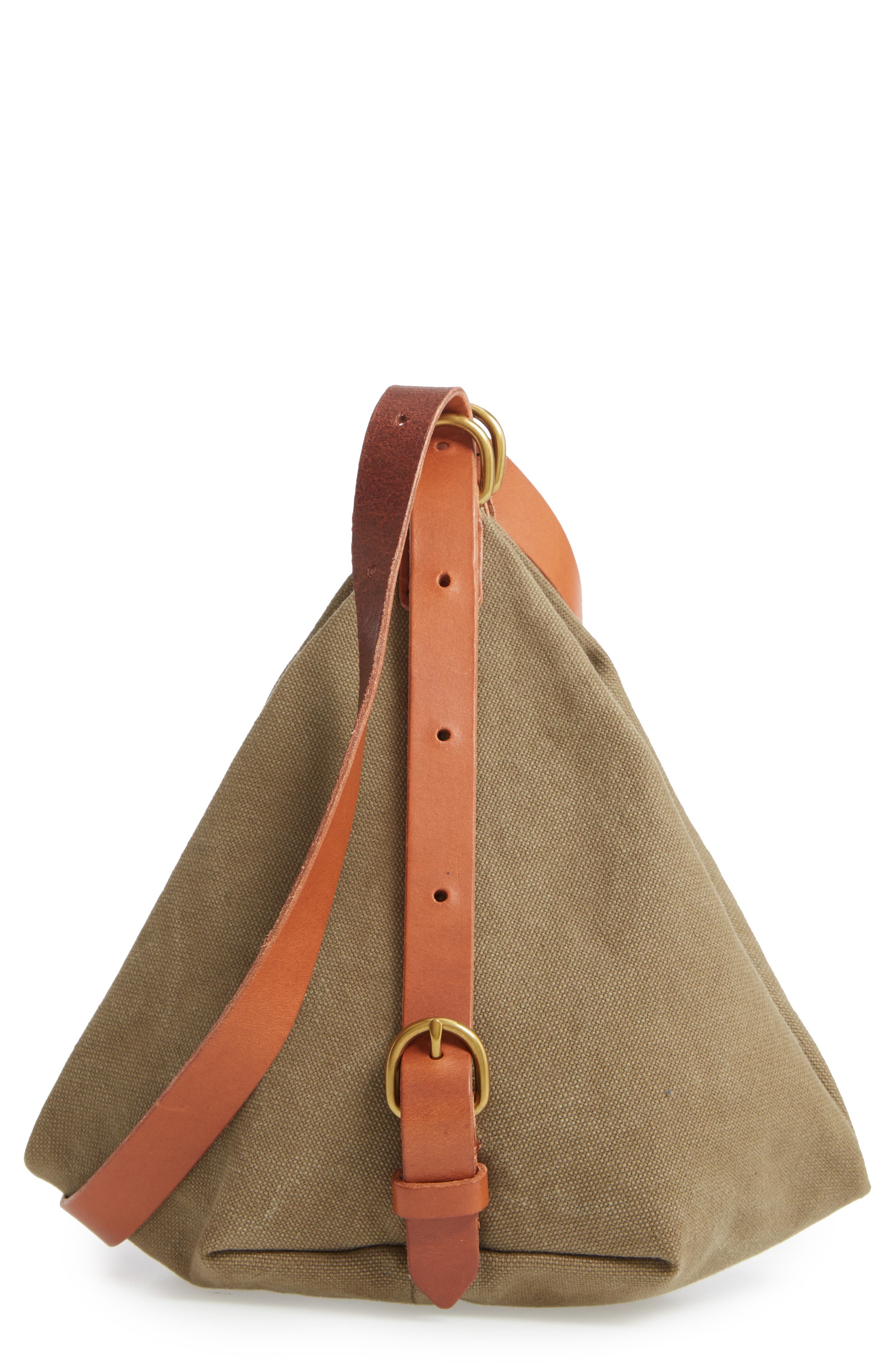 madewell canvas sling bag