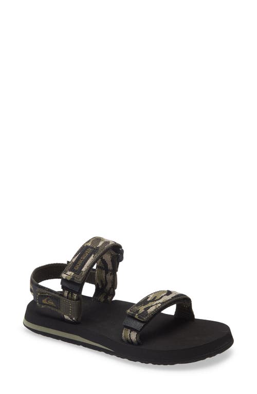Quiksilver Quicksilver Monkey Caged Sandal in Green/Black/Green at Nordstrom, Size 4 M