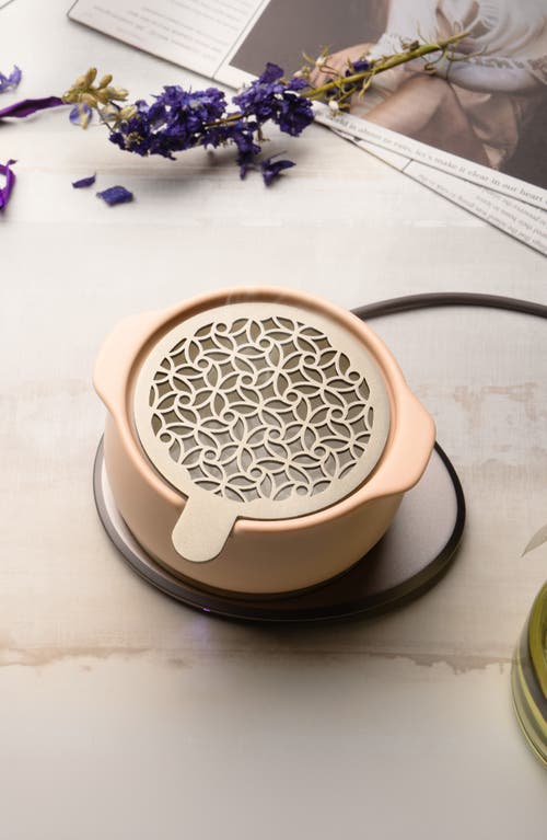 Ohom Jun Self-heating Diffuser Set In Rosy Apricot
