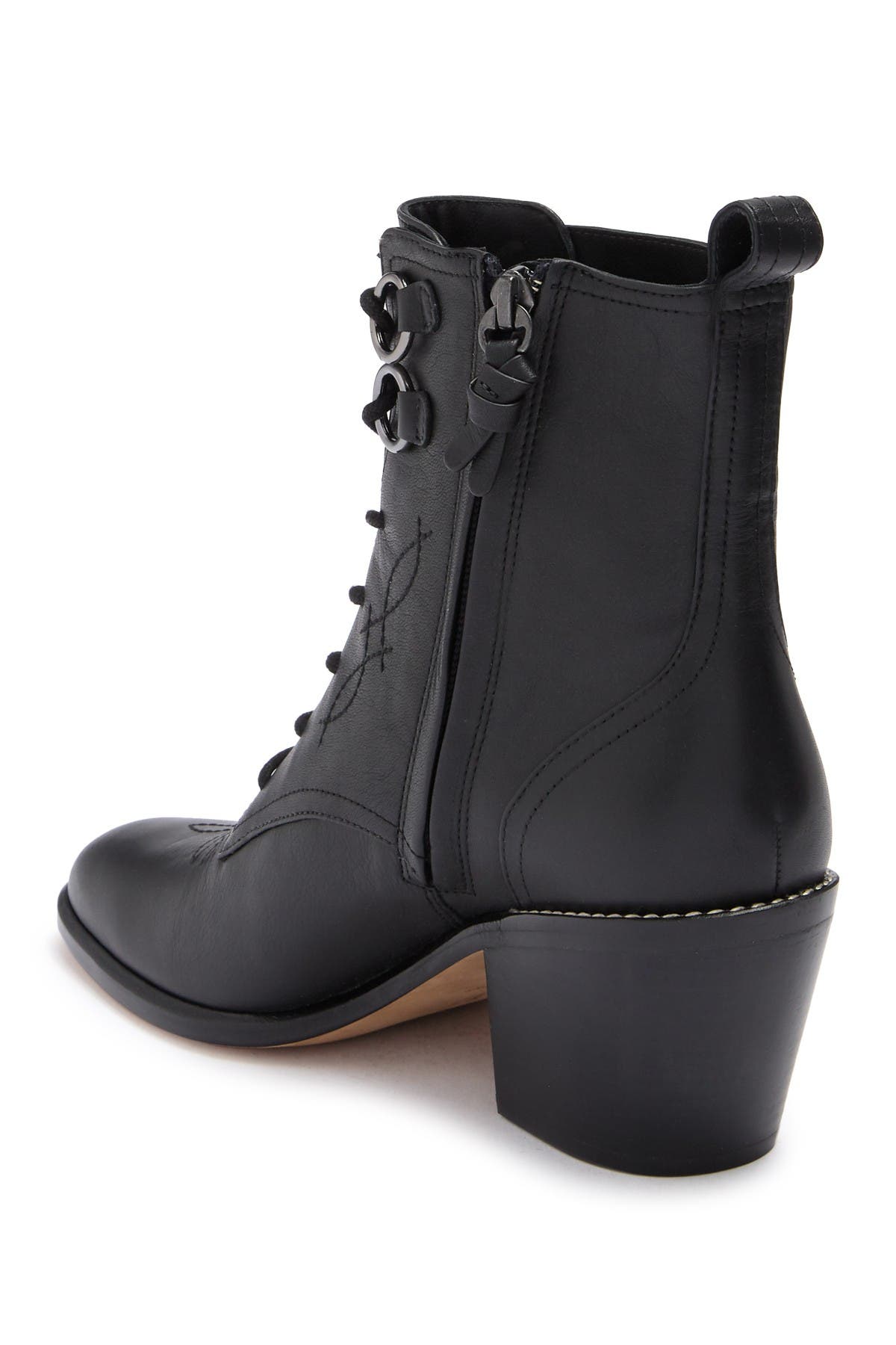 dvf dakota lace up boots
