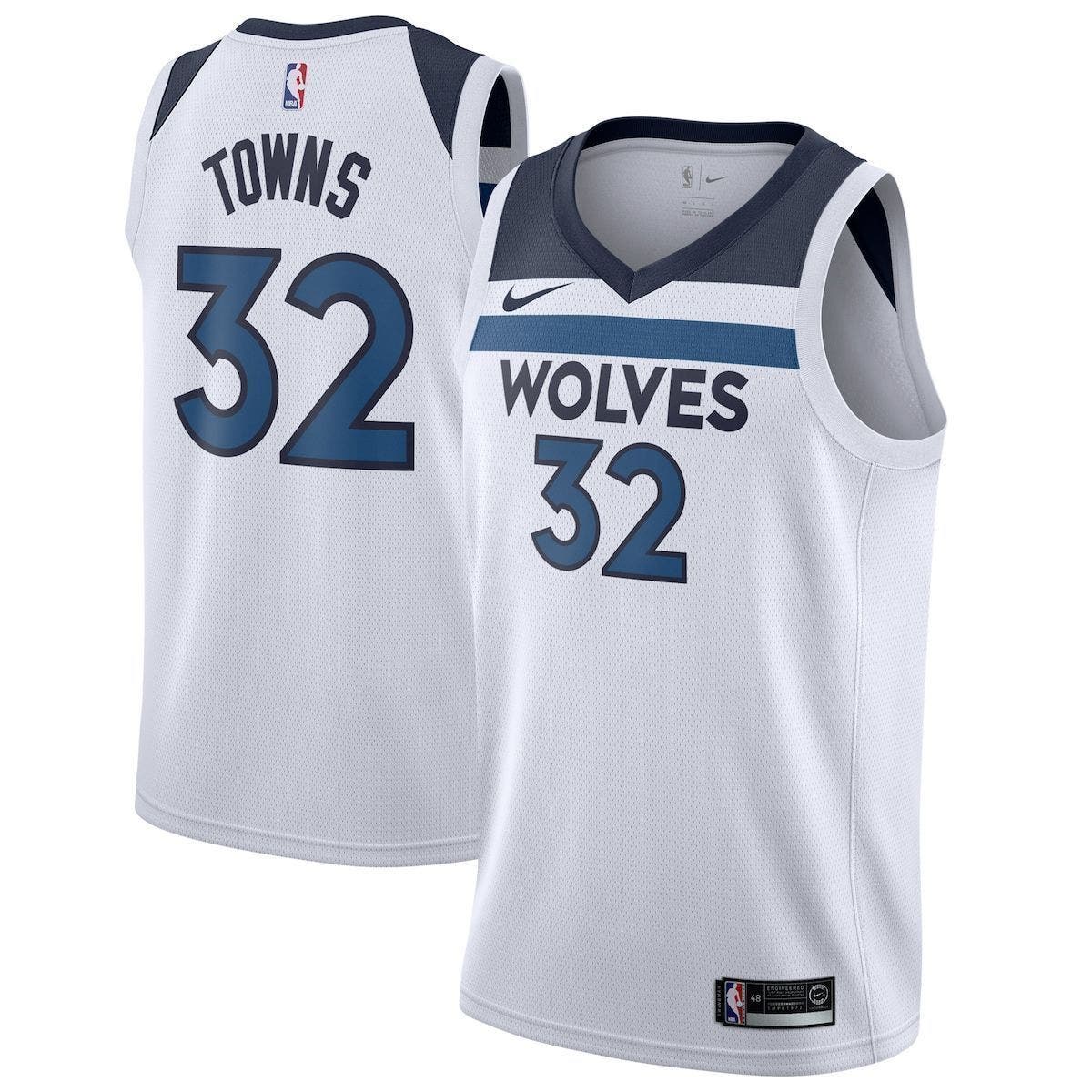 minnesota timberwolves karl anthony towns jersey