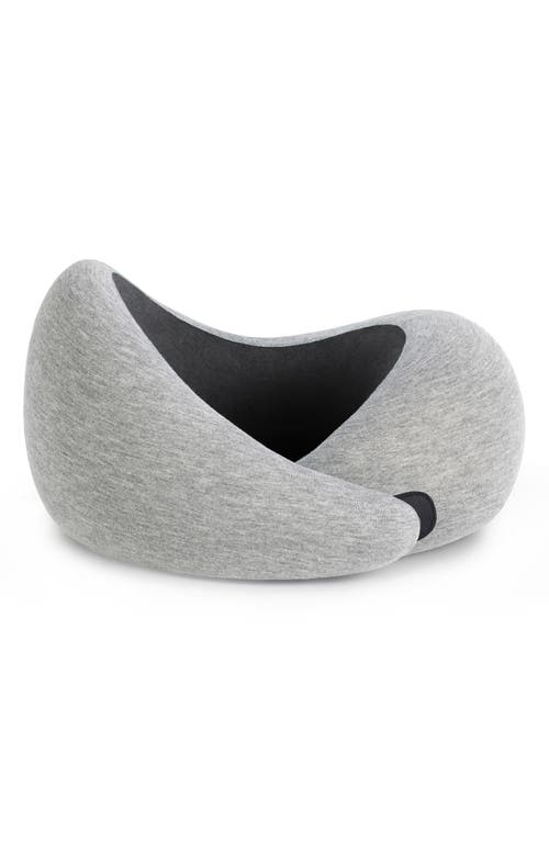 Ostrichpillow Go Memory Foam Travel Pillow in Midnight Grey at Nordstrom
