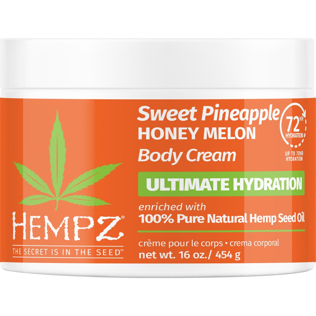 Hempz Sweet Pineapple & Honey Melon Herbal Body Cream In Sweet Pineapple Honey Melon
