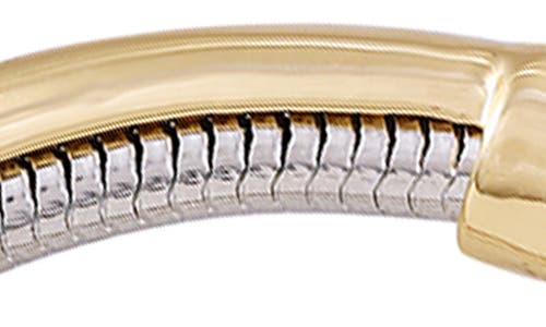 Vince Camuto Two-tone Hoop Earrings In Two Tone