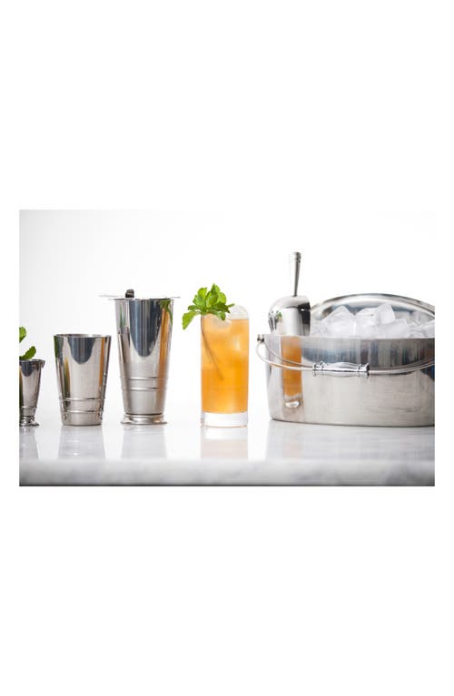 Fortessa Crafthouse Ice Bucket & Scoop Set In Silver