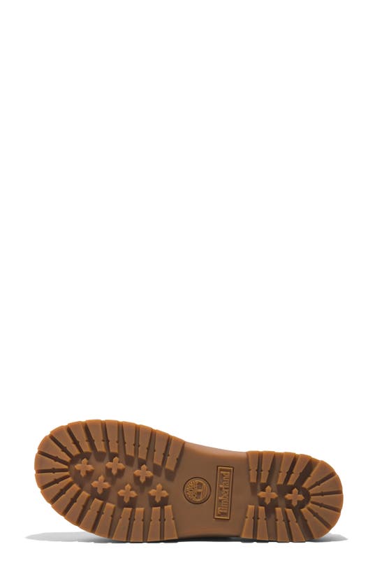 Timberland Clairemont Way Womens Leather Sliders In Dark Red Full Grain