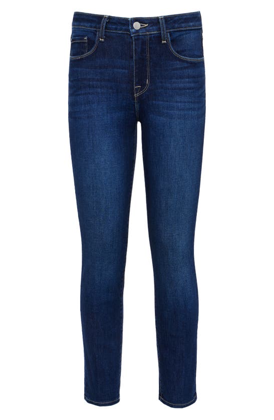 Shop L Agence L'agence Davis High Waist Slim Straight Jeans In Topanga