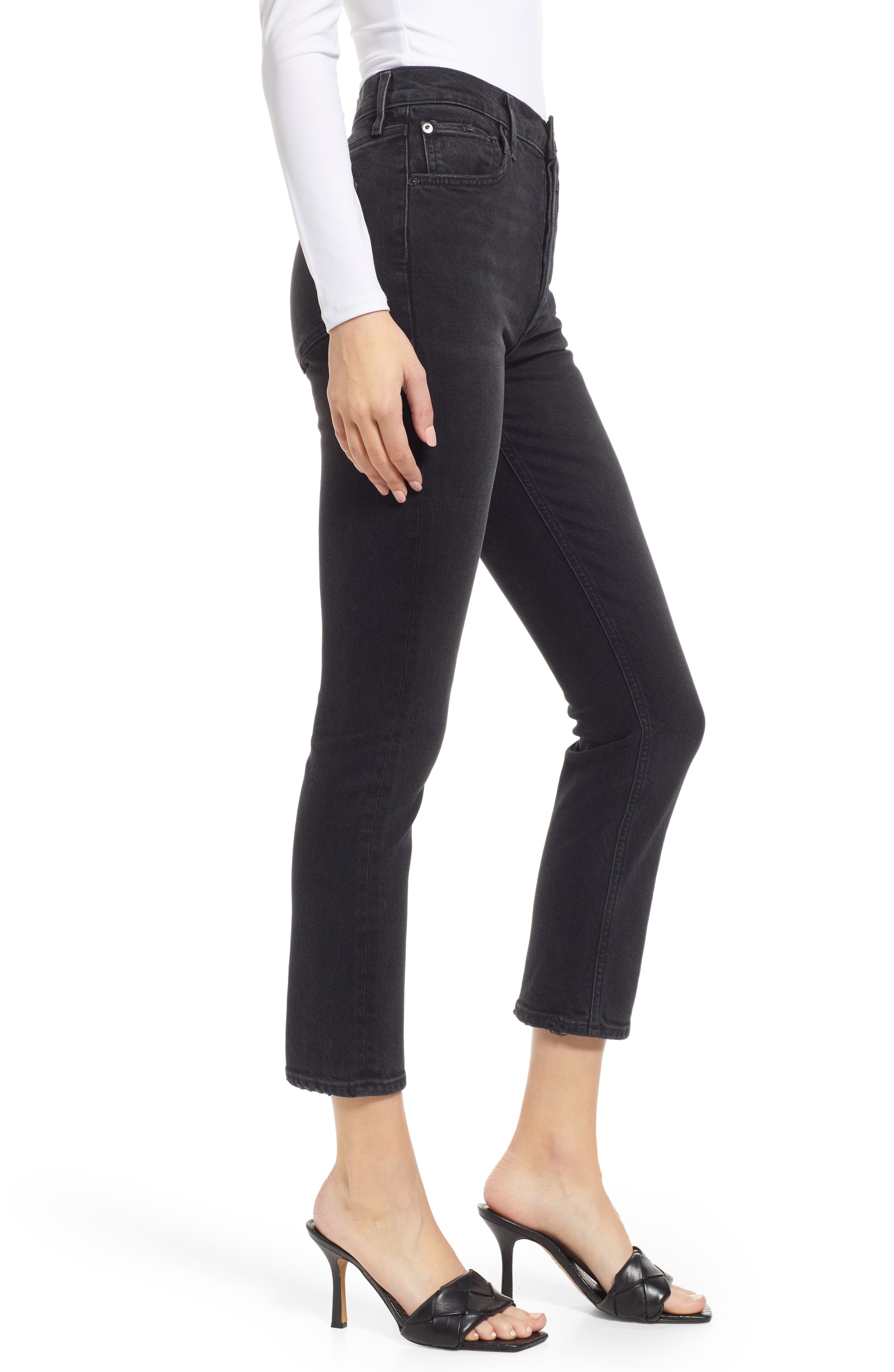 AGOLDE Riley High Waist Straight Leg 