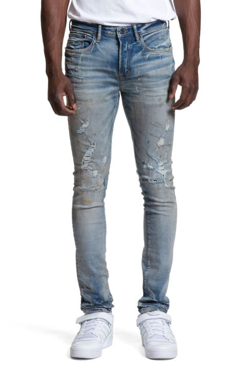 Micaiah Distressed Skinny Fit Jeans