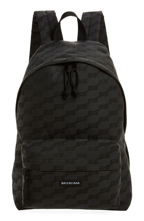 Balenciaga BB Monogram Backpack - Farfetch