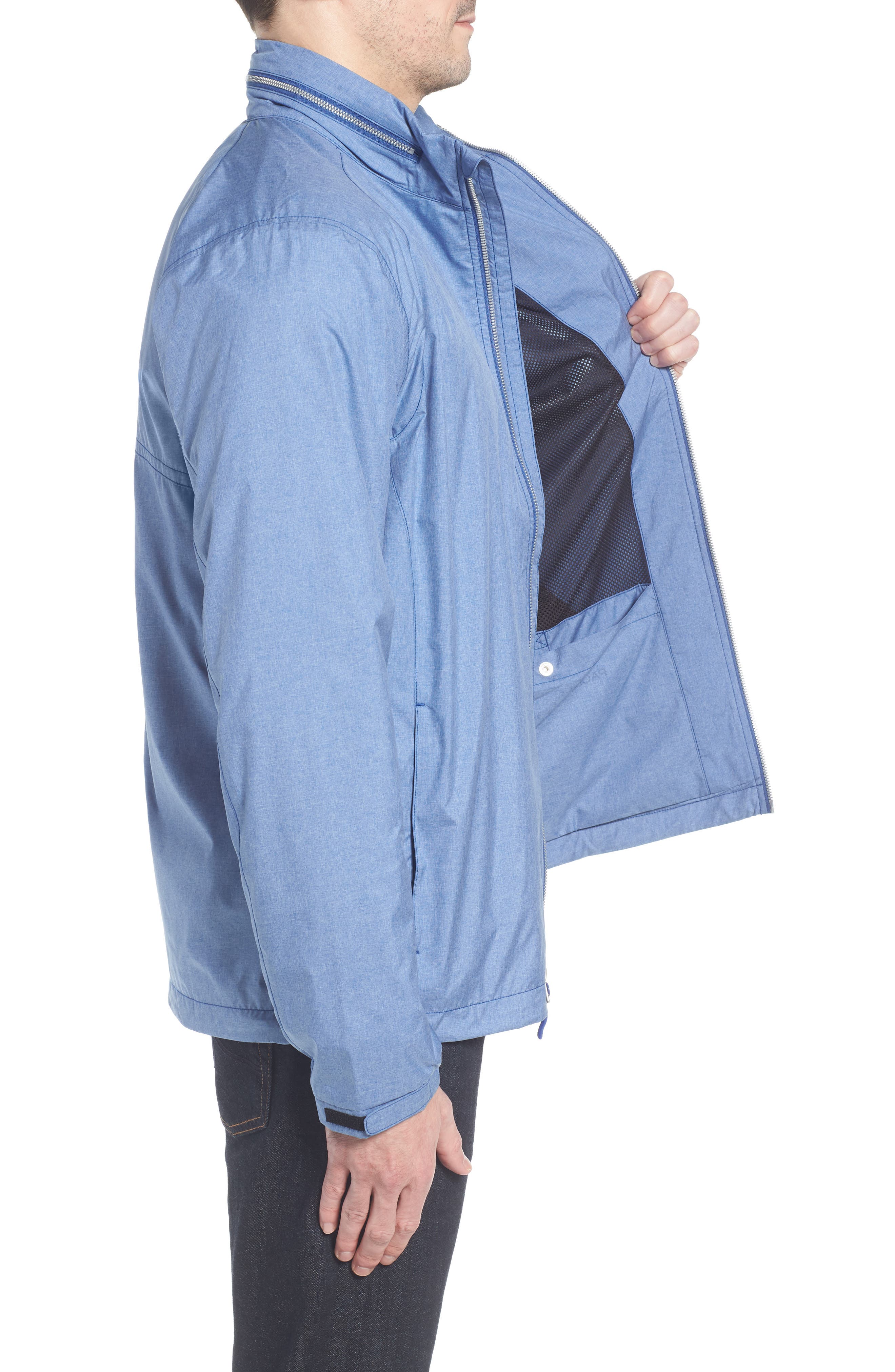 panoramic packable jacket