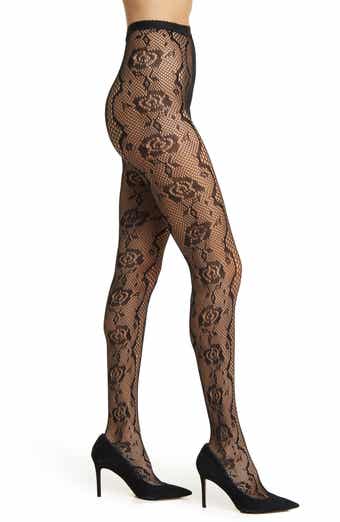 Oroblu Paisley Floral Pattern Tights