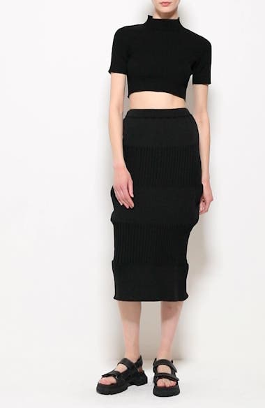 CFCL Fluted Rib Skirt | Nordstrom