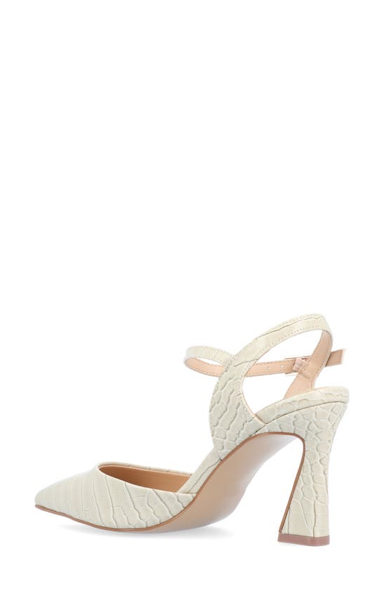 JOURNEE COLLECTION JOURNEE COLLECTION NIXEY CROC EMBOSSED PUMP