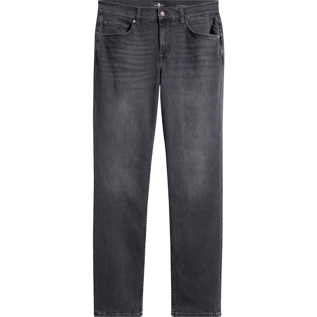 Seven The Straight Stretch Cotton Jeans In Cordonazo