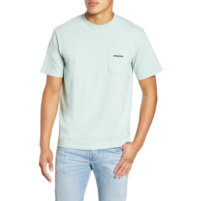 Patagonia P-6 Logo Pocket Responsibili-Tee T-Shirt, Green