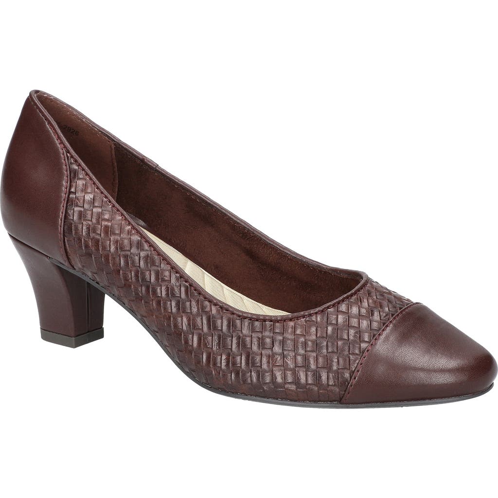 EASY STREET EASY STREET WES CAP TOE PUMP