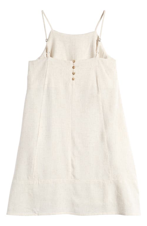 Shop Walking On Sunshine Kids' A-line Dress In Oatmeal