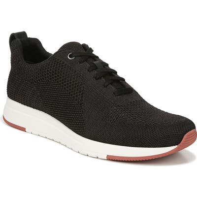 Vince Palo Knit Sneaker, Black