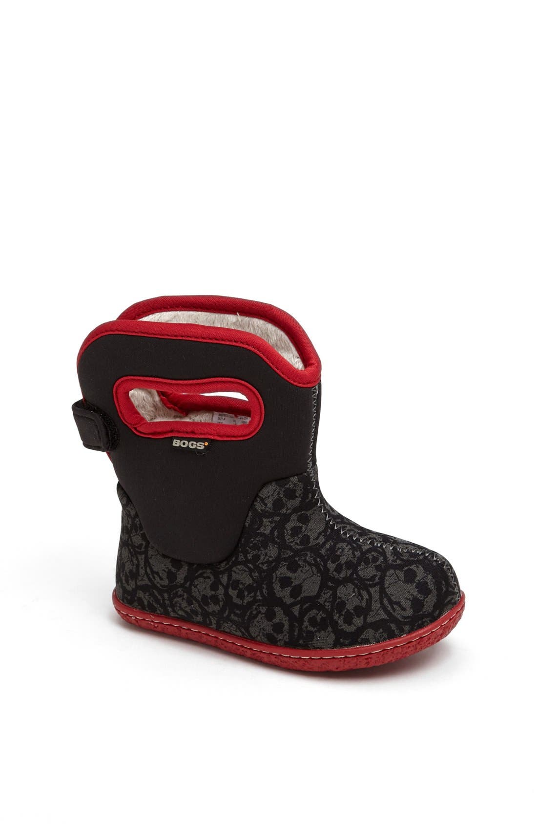 Bogs 'Baby Bogs Skulls' Waterproof Boot (Baby, Walker & Toddler