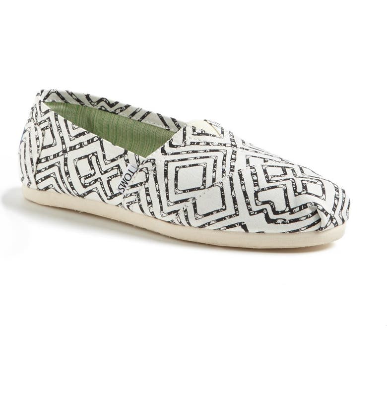 TOMS 'Classic - Geometric Tie Dye' Slip-On (Women) | Nordstrom
