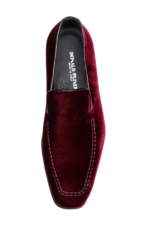 Shop Donald Pliner Jaegar Smoking Loafer In Bordeaux