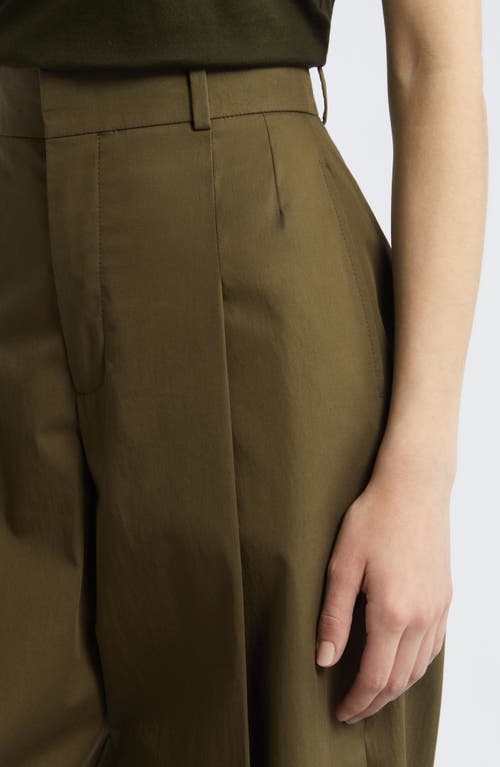 Shop Frame Pleated Wide Leg Pants In Surplus